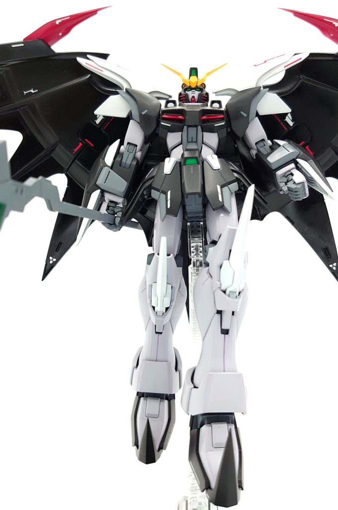 塗装レシピアクティブクローク:黒ボディ黒:ミッドナイトブルーホワイト部:ガイア ニュートラルグレー1薄紫部:ニュートラルグレー2とガイアのパープルの適当ミックスグレー部:ニュートラルグレー2関節:メカサフ ライト赤:ワインレッドトップコート:アクティブクロークのみクリアー、他は半ツヤ