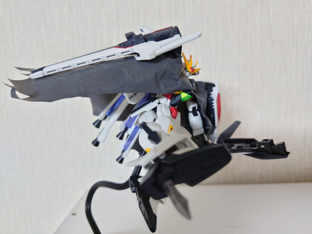 足裏からのヒートダガー土踏まずから踵にかけての部分をクロスボーンのパーツに変更してます。