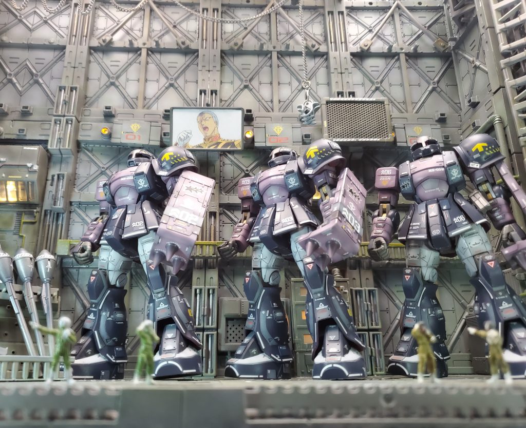 なんちゃってRG…【黒い三連星ザクI】–2枚目/制作者：マ～房