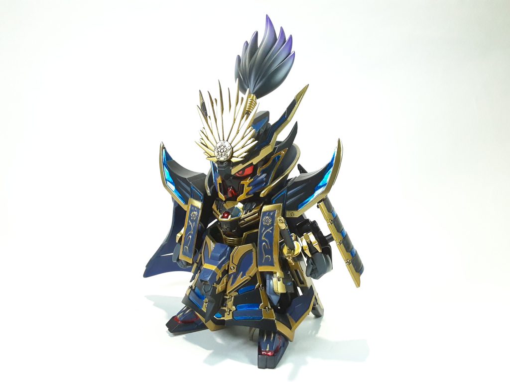 塗り分けはマスキングして塗装しました