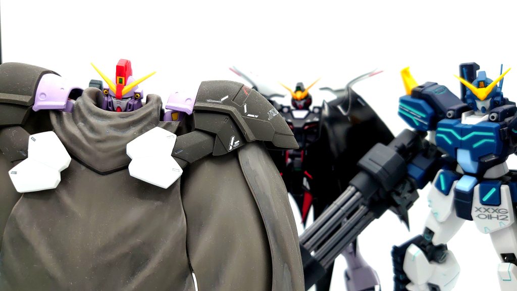 余談これがやりたくてMGを三体作ってました。分かる人とお酒飲みたいですね。