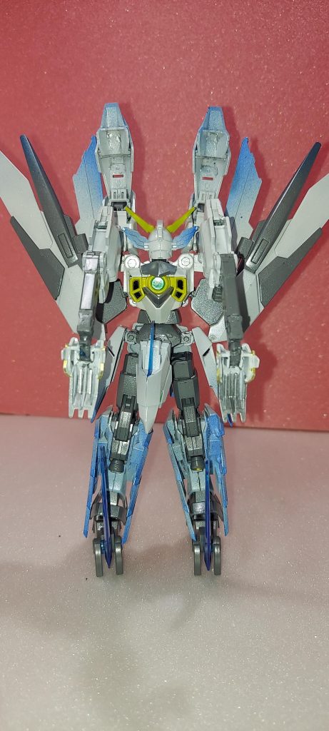 ⑤後ろ羽を上下180度回転⑥腰を180度回転