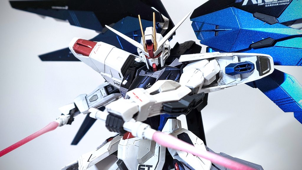MGフリーダムガンダムVer.2.0 全塗装–4枚目/制作者：れおプラ