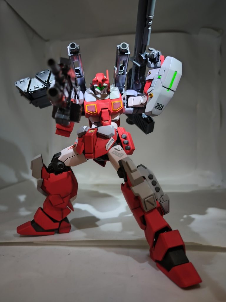 カイ・シデン機と、キャノンを交換しました。