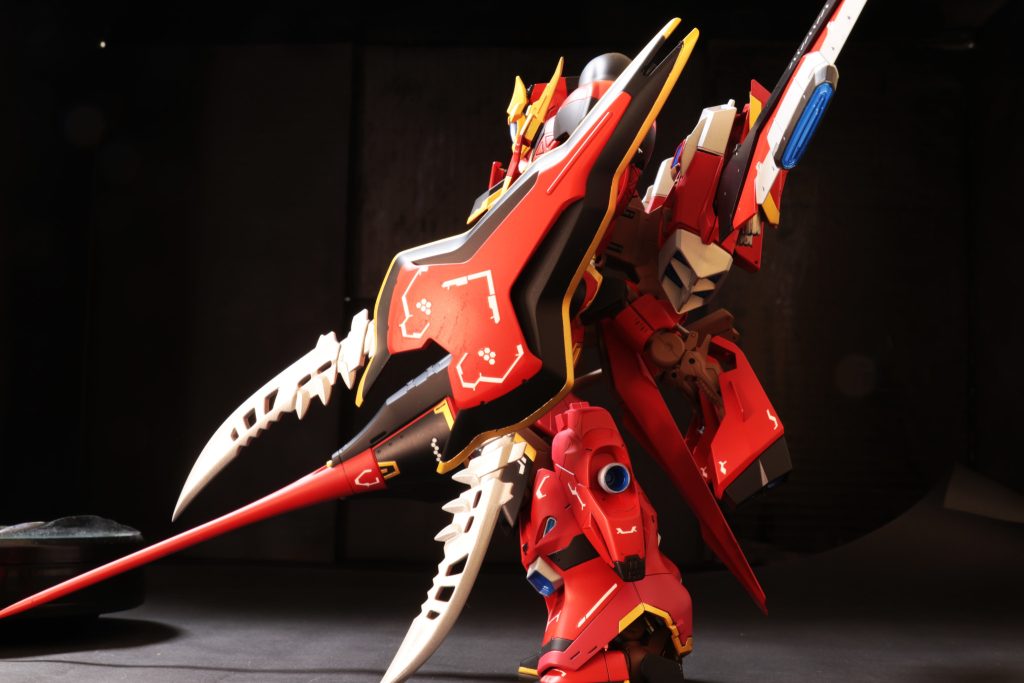 ゾイドワイルドの武器が結構鉄血のオルフェンズには似合うのがわかり嬉しい発見です