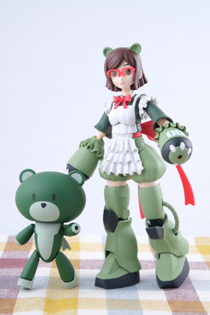 ベアッガイⅢヘルメットを脱いだバージョン。