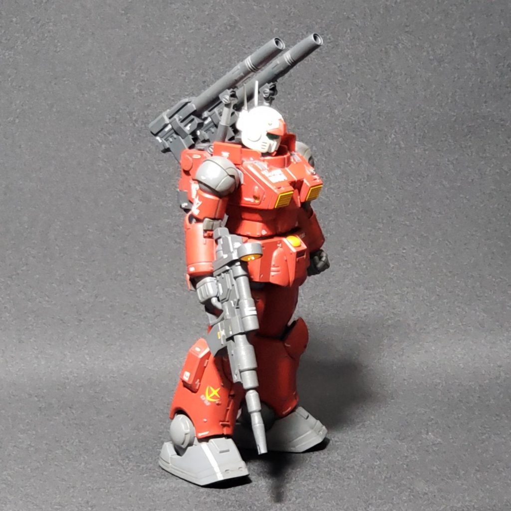 MGガンキャノン　ククルス・ドアンの島版　カイシ・デン機–3枚目/制作者：筆塗りの：こんぴ