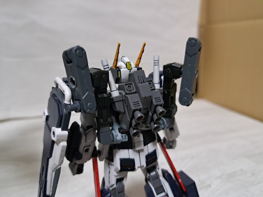 改良にあたり、ペイルライダーのバックパックは外しました。