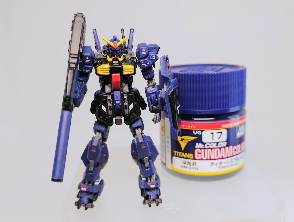 以上、ガンダムアーティファクトガンダムマークⅡでした。ティターンズカラーにすると、やはり全体的に暗い作品になったので、もう少し明るめに塗装すればよかったかな?と、少し後悔してます😅。今回も、最後まで見て頂きありがとうございました🎵。