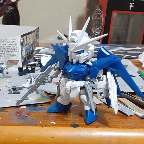 SDライジングフリーダムパチ組&劇場版感想