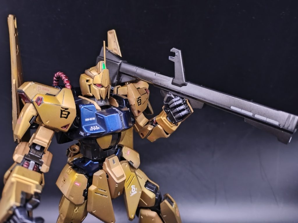 MG百式2.0 メタリック塗装リビルト品–3枚目/制作者：ASH7045F