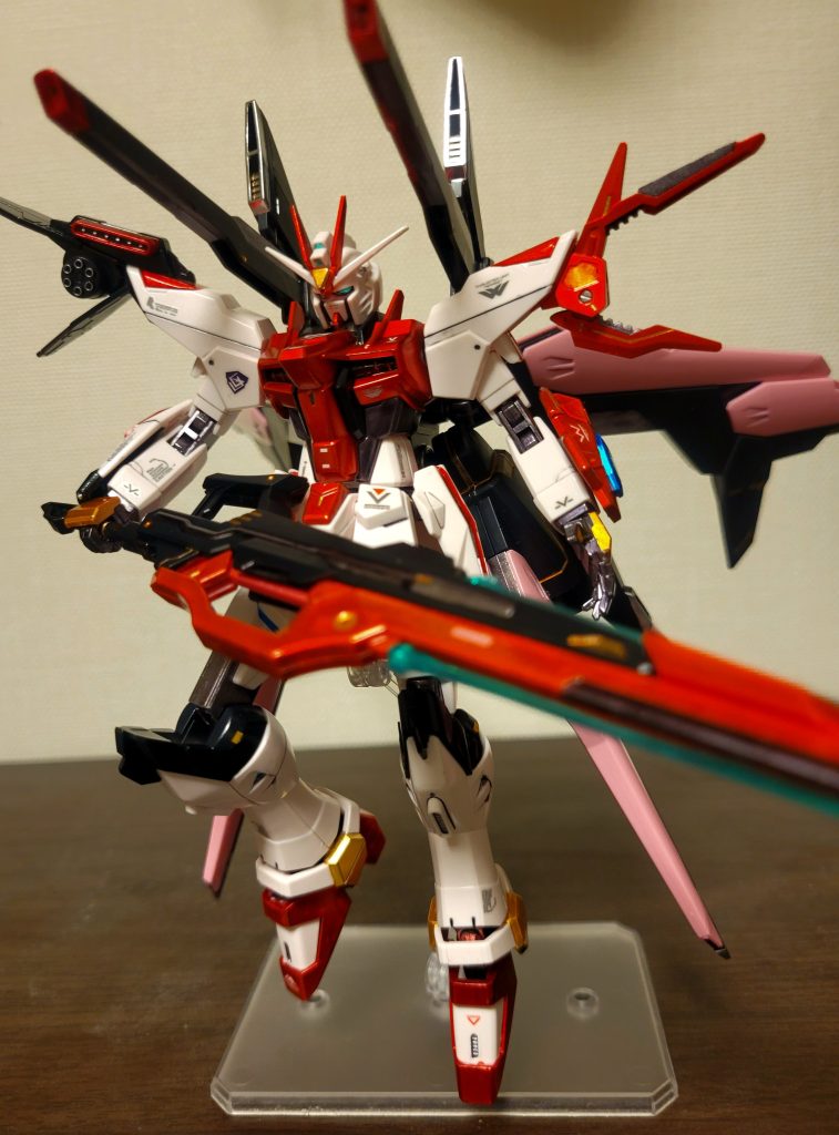 パーフェクトストライクフリーダムルージュ完成–2枚目/制作者：@masteraloe