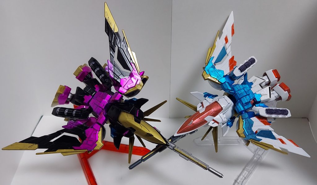 前に作ったやつと並べてバード。しゅき。