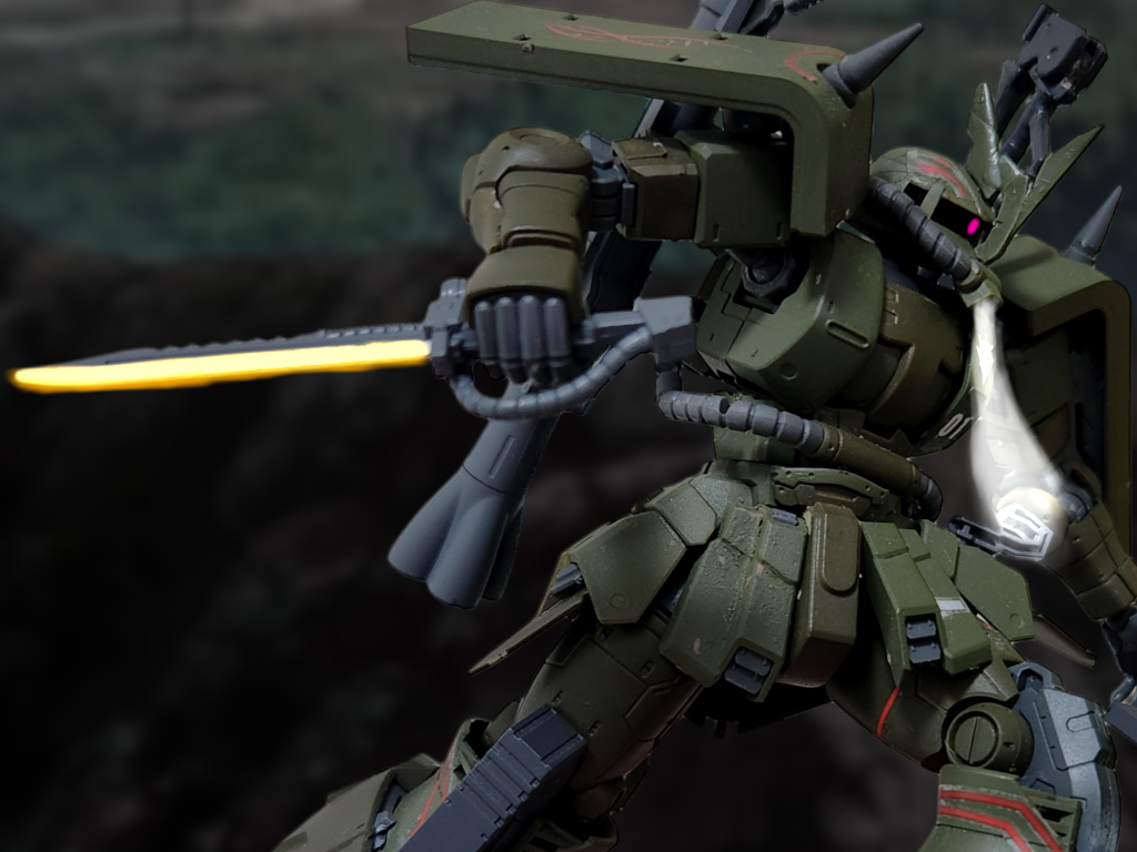 高機動型ザク地上用(ディラン機)–5枚目/制作者:はうんど