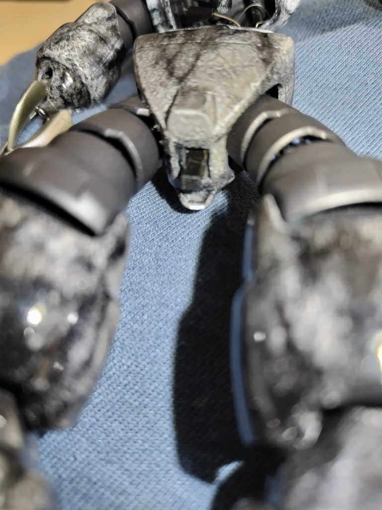 電飾のスイッチが股間にピッタリはまります笑