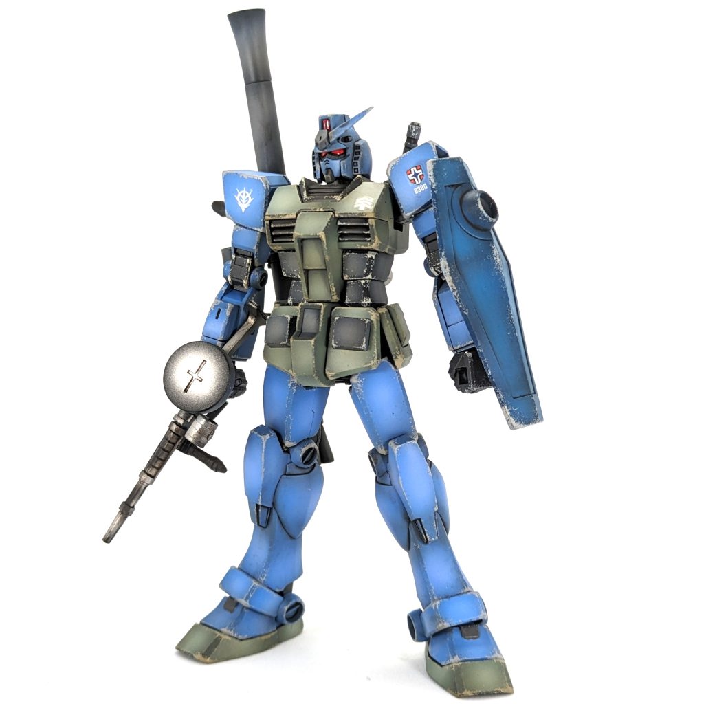 「青いヤツ」鹵獲ガンダム　ランバ・ラル隊仕様–2枚目/制作者：Shisam