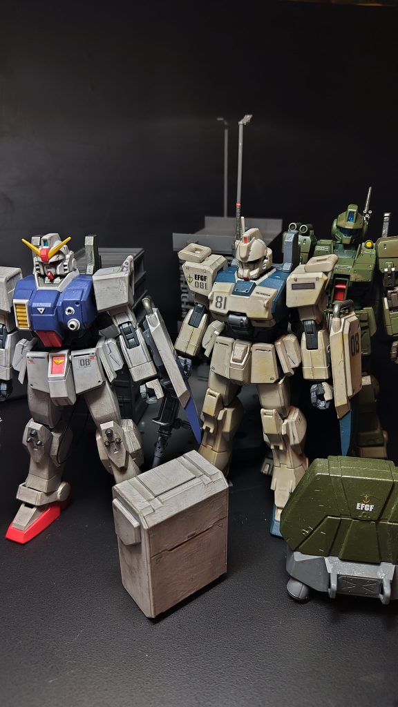 ３体並べてみました。