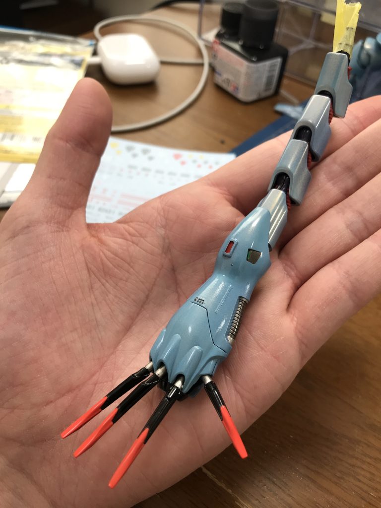 爪かっこいい！色変えて正解でした🙆‍♂️