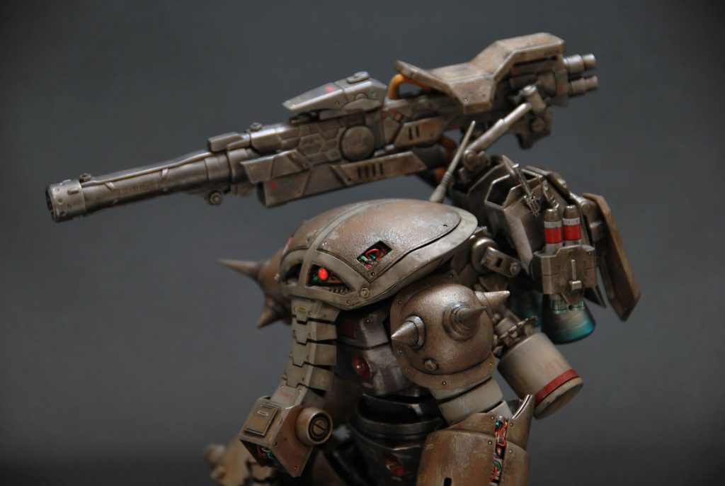 大型のメガ粒子砲。ブッ放しますわよ〜✌️