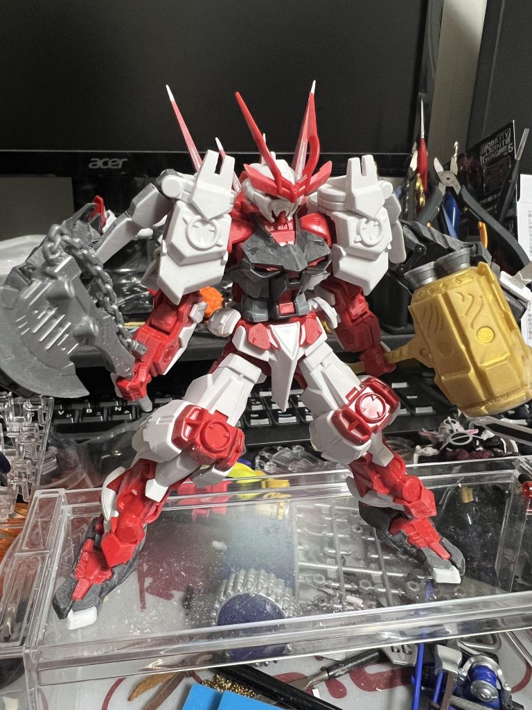 各部加工後の状態。