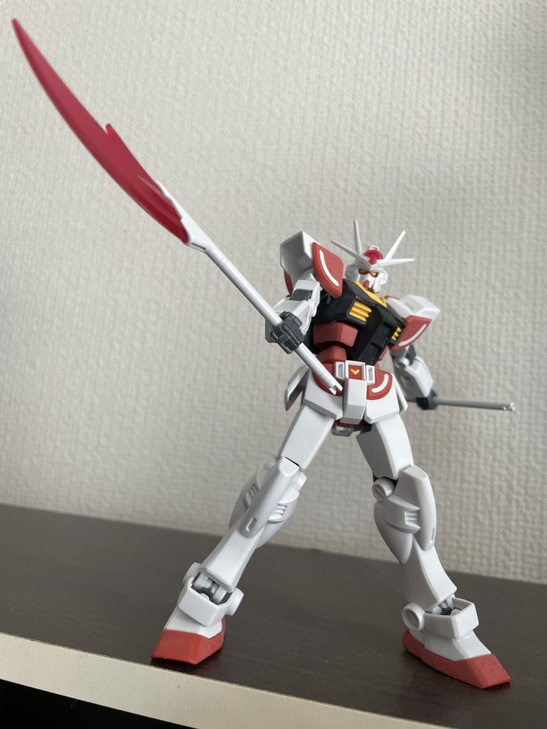 ナギナタも作中で観ていた予想に反してなかなかカッコいい！！分割する事で立ち回りが良くなるようにできている？遊んでいると設置性がよく本当色々なポーズができて予想外に楽しめました。