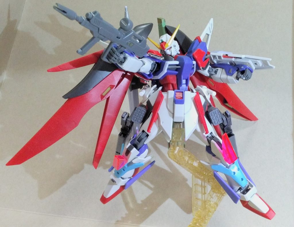 ・ビームライフル構えseed風構えとは若干違った感じのポージングです☆