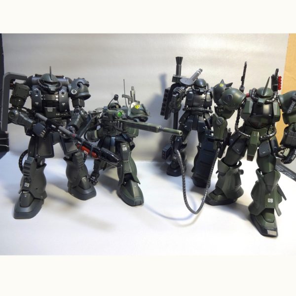 ザク・グフ小隊！