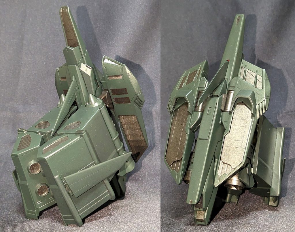 収納形態は可動部を間違えて設定どおりにならなかったのは残念