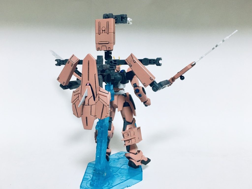 アサルト形態の背面です。