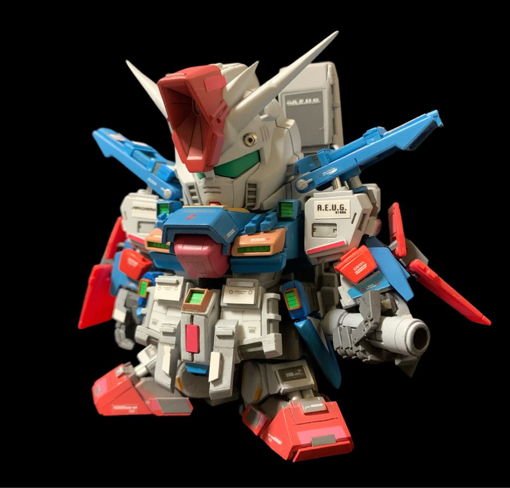 BB戦士 ガンダムZZ改修–3枚目/制作者：ミヤさん