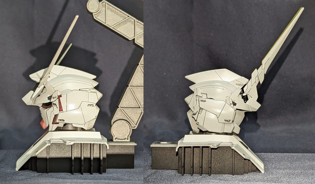 ユニコーン＆シナンジュ ヘッドディスプレイスタンド–4枚目/制作者：@infieth