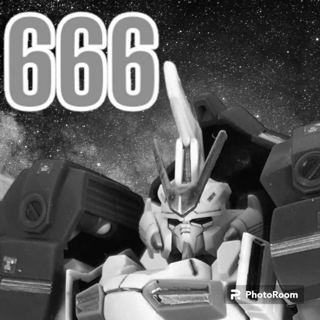 ストックしている過去作に…悪魔っぽい顔立ちのガンダムを発見したので…私にしかできない…非常に危険な？投稿を予定してますので…ご覧いただければ幸いです私にしかできない←あ…お察し…🙄