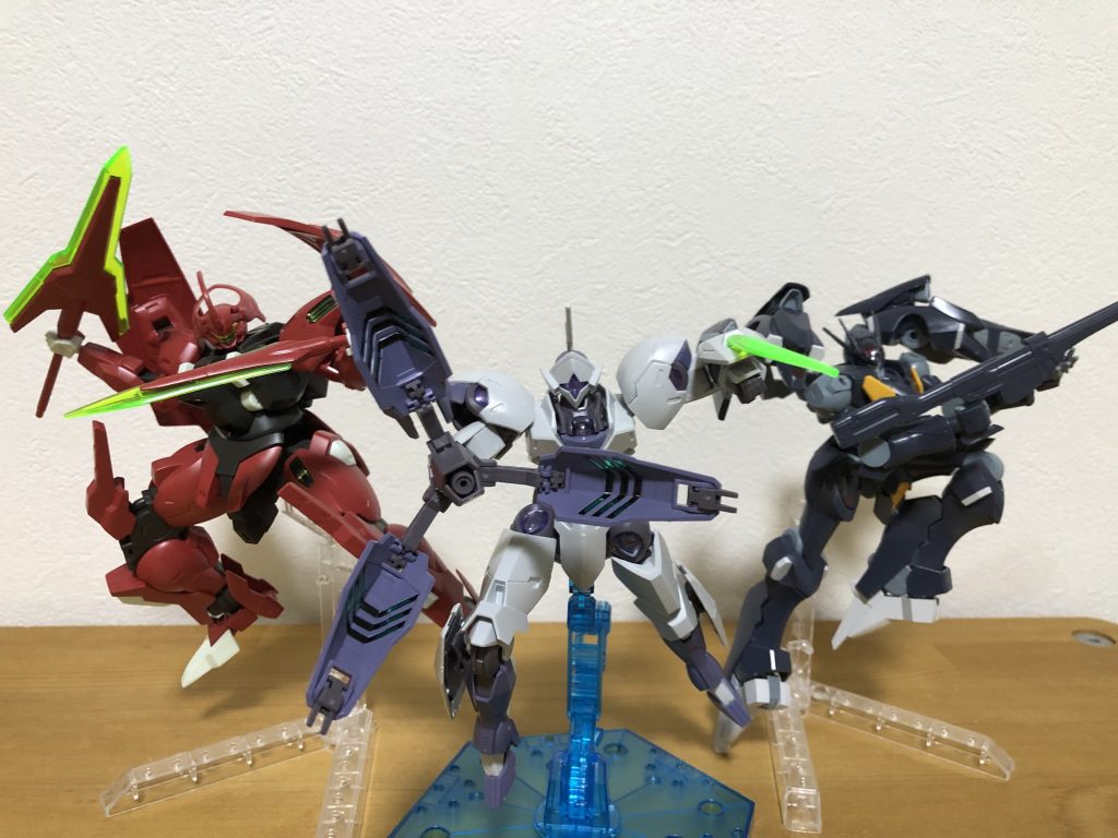 御三家集結！ところでこの画像とは全く関係ない話なのですが、明日横浜に動くガンダムを見に行きます。楽しみ。