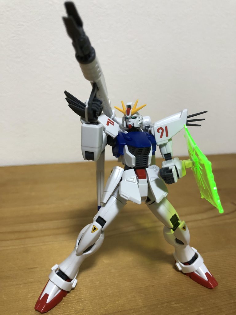 最大稼動状態といえばやはりビームランチャー。ラフレシアとの最終決戦は燃えました。