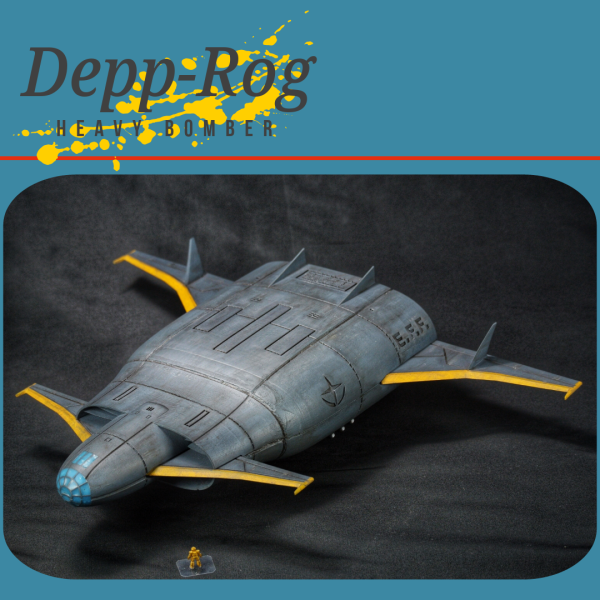 【3Dプリント】1/144デプロッグ重爆撃機