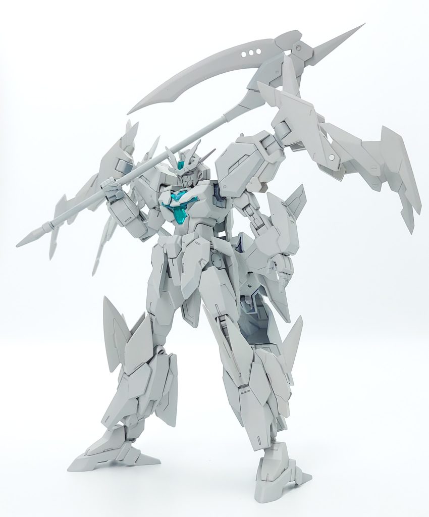 サフ状態(一部改修前)モールドを掘り直してシャープな印象になってるかと……