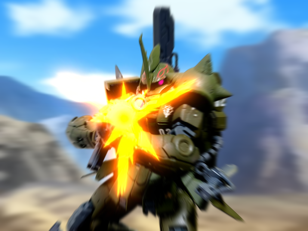 高機動型ザク地上用(イゾルデ機)–3枚目/制作者:はうんど