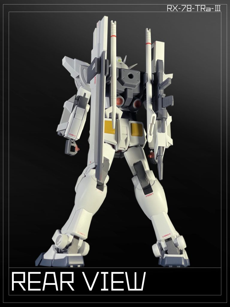 本機は「TR計画」の技術を「RX-78 ガンダム」に反映し、 運用データを元に性能検証を行う目的で開発された。 他セクションを対象とした技術検証機体という点で 「RX-122 ガンダム・ヘイズル [ケルデルク]」と類似したコンセプトの機体と言える。The Rah Gundam was developed to feed back the technology of the 