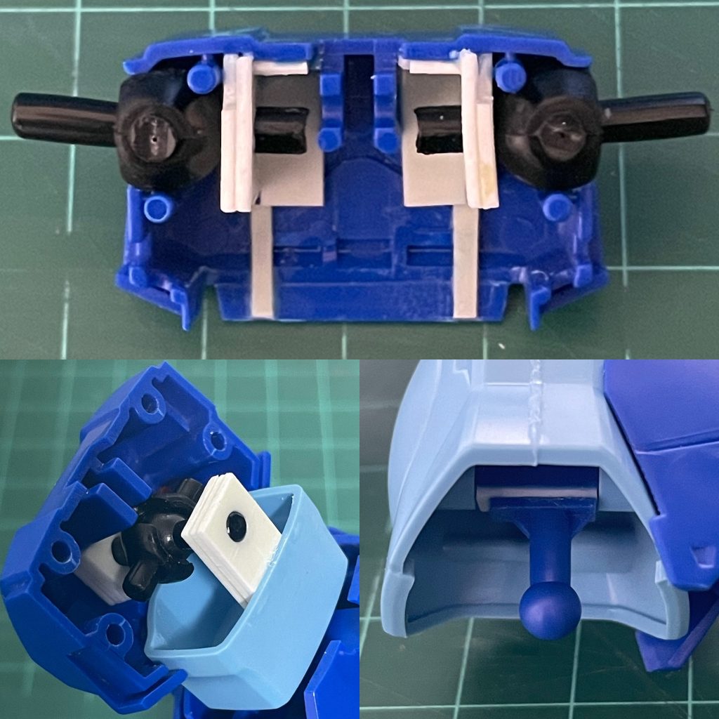 S字立ちが決まるように腰の可動軸追加などしてます