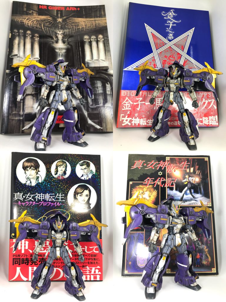 フォロワー666人のオーメン記念投稿なので、悪魔的ジオラマ?で記念撮影📸バスタードの画集も一緒に撮影しようとしましたが…さすがに表紙がエロくて無理でした😨(笑)私、悪魔や妖怪…エイリアンがロボ以上に大好きなのです😍