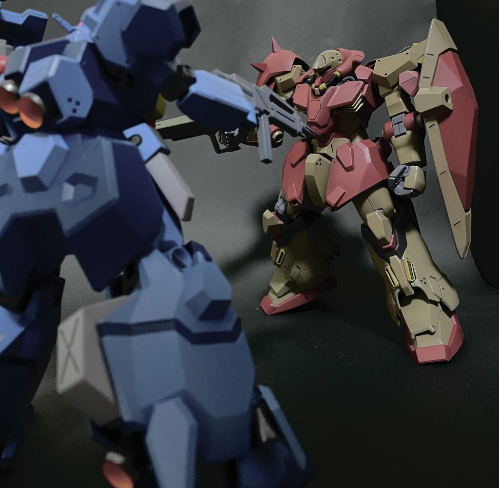 グスタフカールと対峙するガウマンのメッサー！