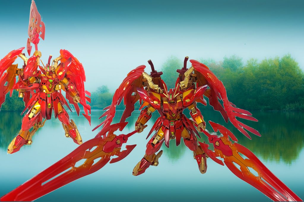 武装４フェザーバスターソード…フェザーナイフとフェザーグレイブの撮影を忘れました…