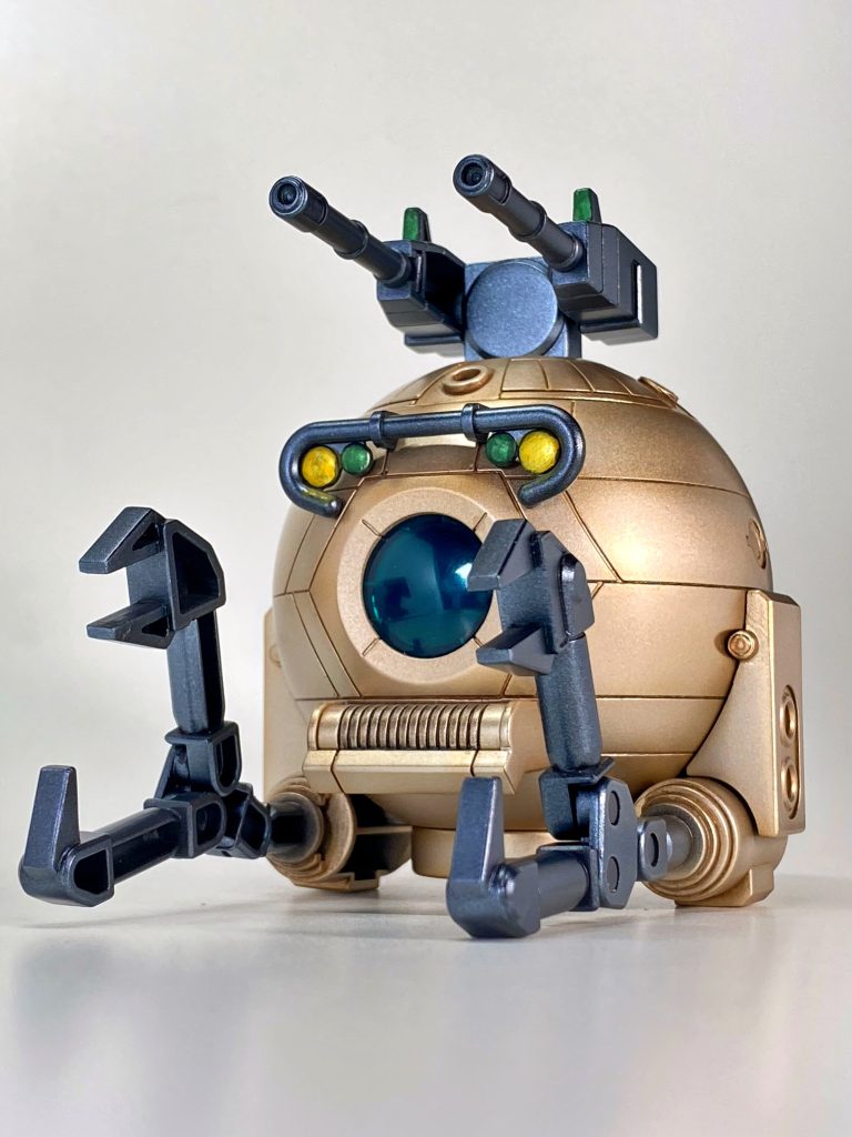 モモカプルと金色ボール–3枚目/制作者：casadora