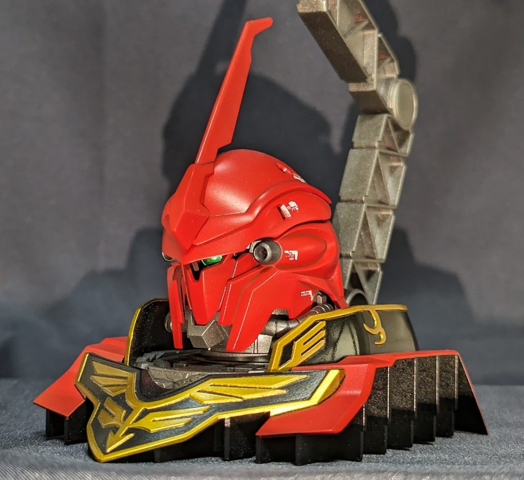 ユニコーン＆シナンジュ ヘッドディスプレイスタンド–7枚目/制作者：@infieth