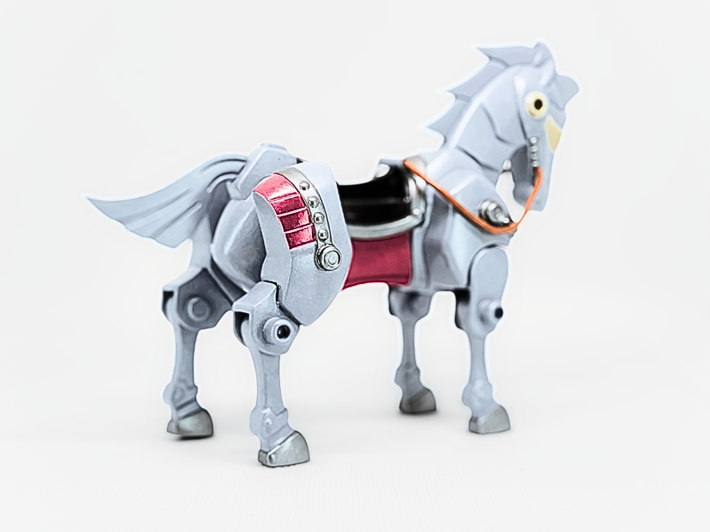 白銀流星馬(ハクギンリュウセイバ )–4枚目/制作者:ザビロニア帝国