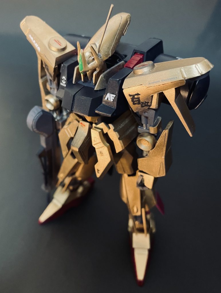 肩の「百改」はデカールが流石にないので手書きしました(^^)エナメルで4回は書き直したかなw