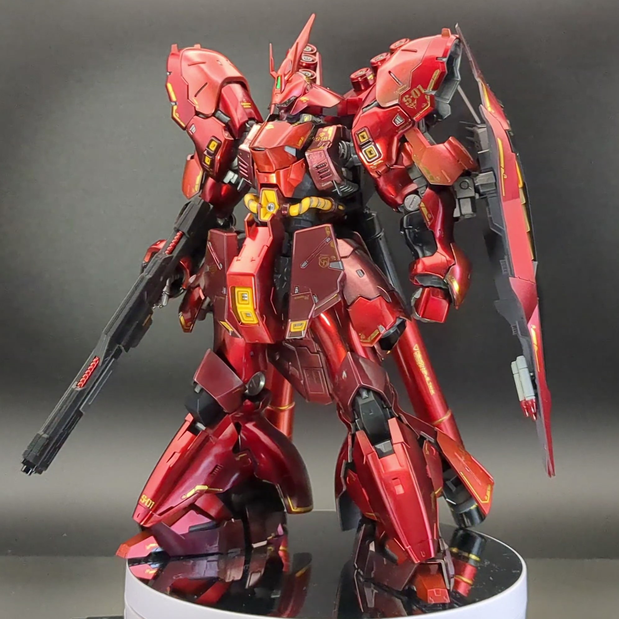 1/144 RG サザビー｜mechaoyajiさんのガンプラ作品｜GUNSTA（ガンスタ）