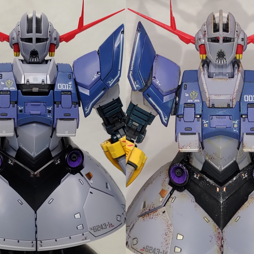 RG ジオング　ウェザリング強 RGジオングのウェザリング仕立て - Mitsuru Haga - Medium