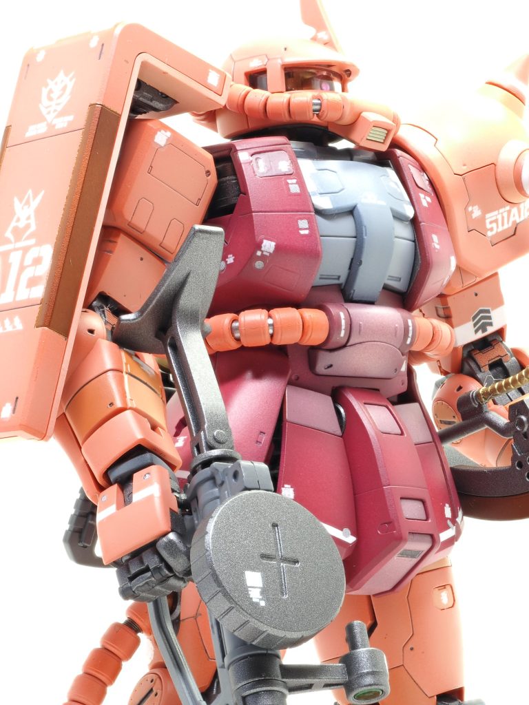 茶色に見えるのは下地 金にクリアー茶で塗装