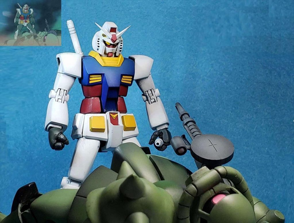 ガンダムはMG2.0改修。